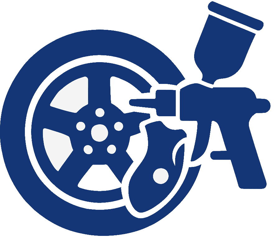 Rims and caliper painting
